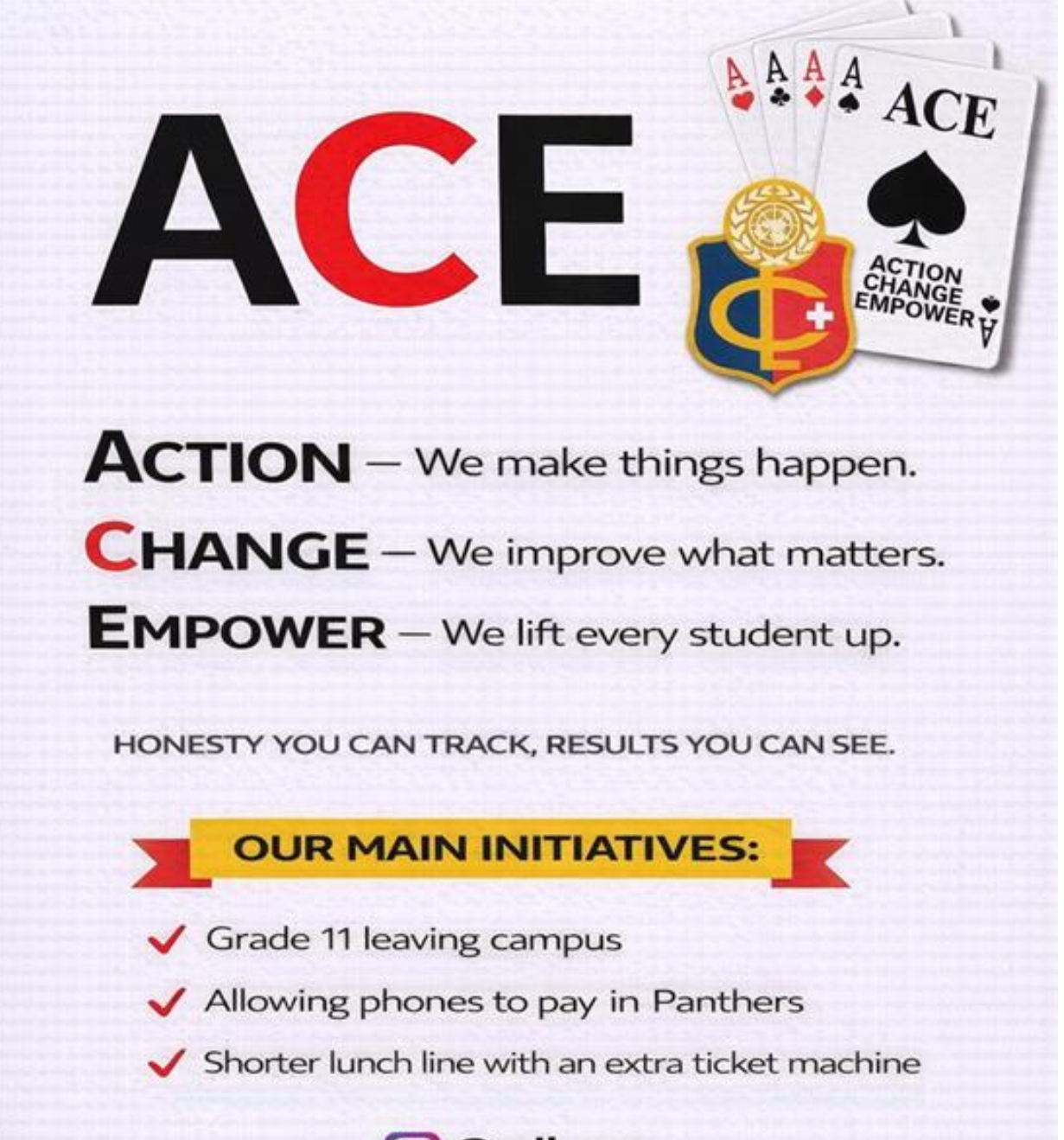 Student Government Elections: Does ACE Have a Card Up Its Sleeve?